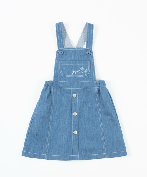 KP ワンピース ジャンパースカート デニムジャンパースカート(110