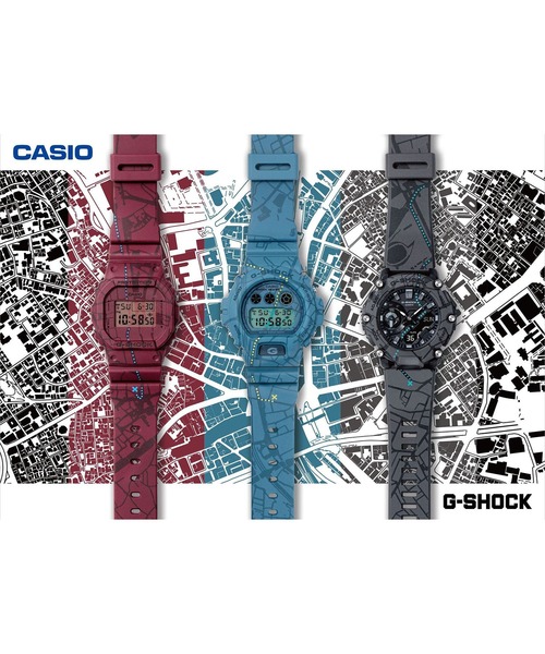 G-SHOCK 腕時計 Treasure Huntシリーズ / DW-6900SBY-2JR メンズ