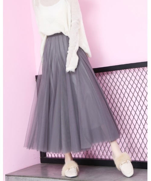 ♡ロングチュールスカート⭐︎新品⭐︎定価１４０００円⭐︎ブランドサイズ３８ スカート チュールロングスカート : ZOZOTOWN Yahoo!店 - 通販