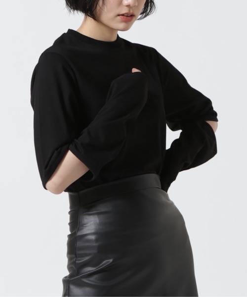 L.H.P tシャツ Tシャツ muter/ミューター/カットアウトロングスリーブT  