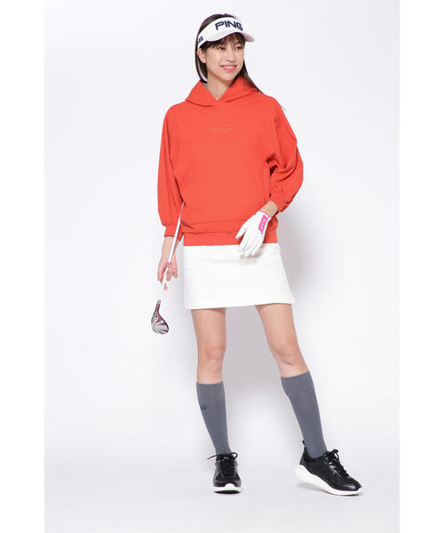 美品　Russeluno Golf　サマーフーディー　パーカー ニューバランス（new balance）（メンズ）レガシースクリプト
