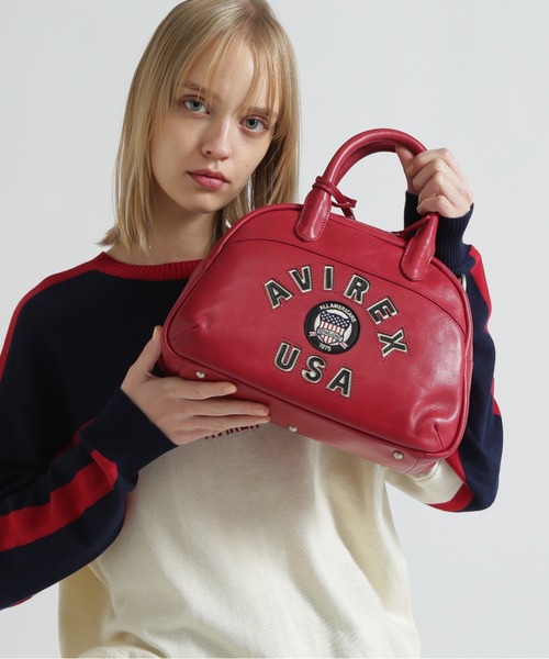 AVIREX（アヴィレックス） ボストンバッグ 「直営店限定」VARSITY
