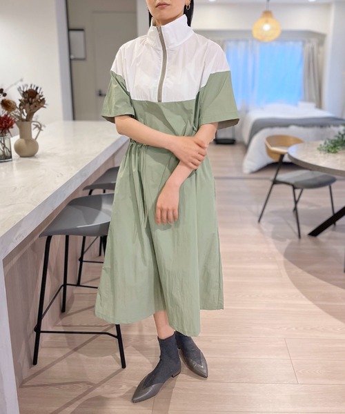 ◯CASTELBAJA ハーフジップ ワンピース TRUDEA ワンピース ハーフZIPワンピース : ZOZOTOWN Yahoo!店
