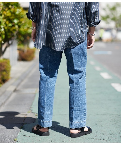 ジーンズ URU / ウル：「ONLY ARK」別注 COTTON DENIM - STRAIGHT 