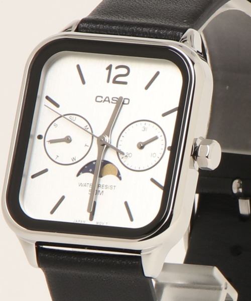 【美品/電池交換済】CASIO カシオ ムーンフェイズ メンズ 腕時計 CASIO（カシオ） 腕時計 メンズ カシオ/ 腕時計 ムーンフェイズ