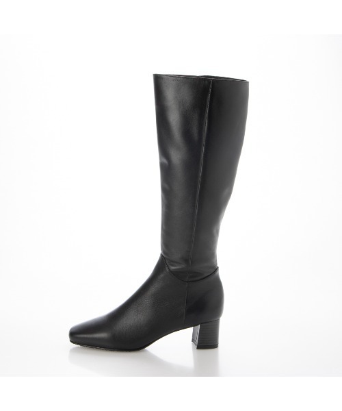 Riz raffinee（リズ ラフィーネ） ブーツ スクエアトゥロングブーツ