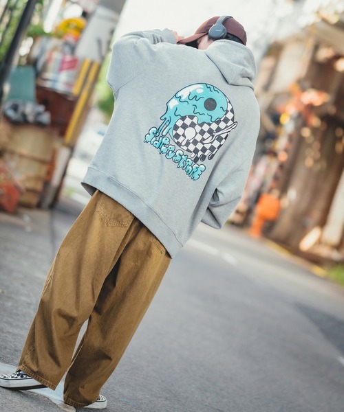 improves ジーンズ カラーデニム ワイドパンツ メンズ