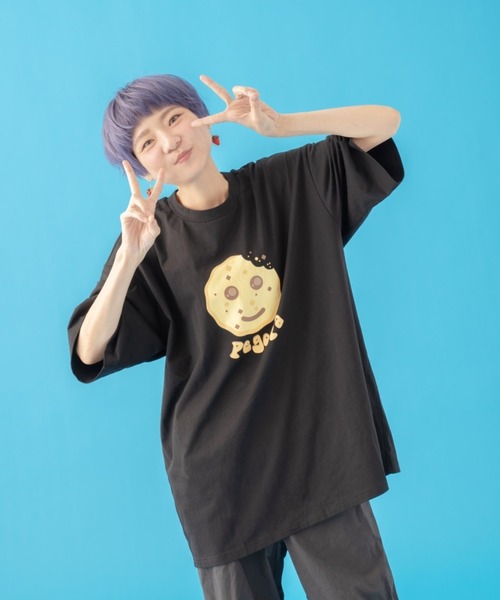 tシャツ PEGOPA/ぺゴパ/ビスケットＴシャツ レディース メンズ