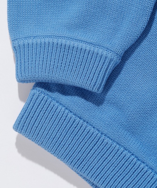 XLARGE セーター ニット ARCH LOGO HALF ZIP PULLOVER KNIT