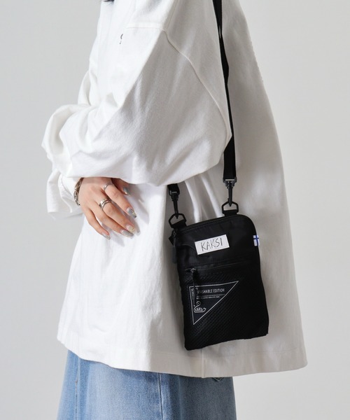 KAKSI（カクシ） ショルダーバッグ ウォッシャブルパッカブル