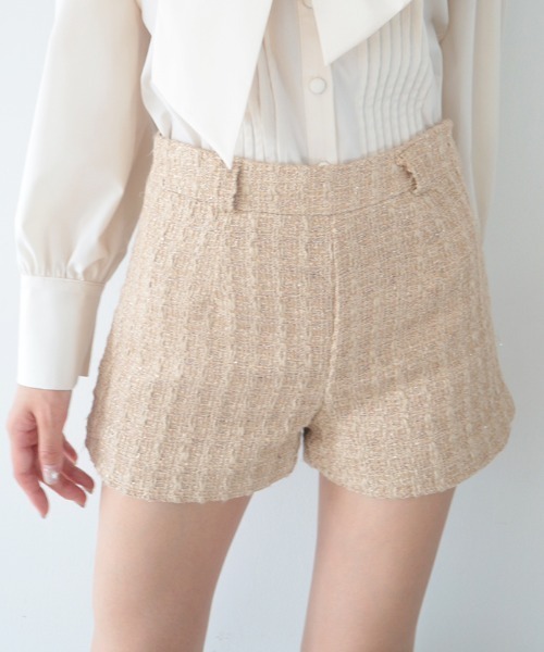 d.i.a ラメショートパンツ ラインストーンGYDAラメショートパンツ[品番：MKSW0059790