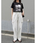 tシャツ 半袖 「UVカット」「接触冷感」「紫...の詳細画像1