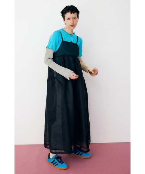 ワンピース Sheer volume dress シアーボリュームドレス レディース 