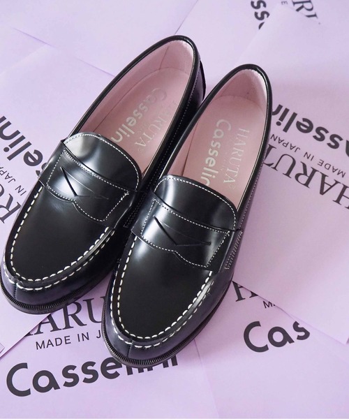 Casselini ローファー 「HARUTA×Casselini」コインローファー