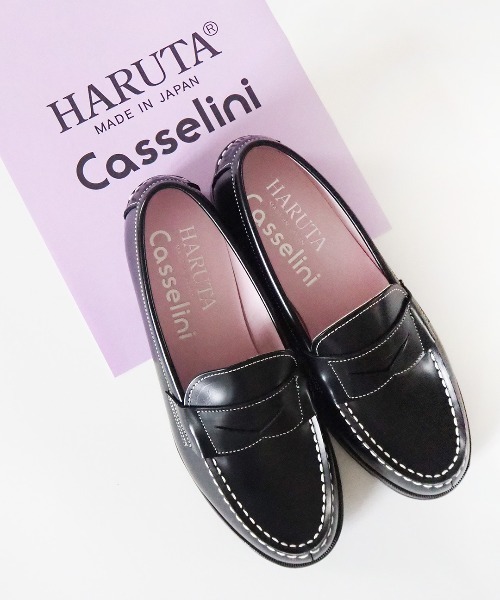 ローファー レディース 「HARUTA×Casselini」コインローファー｜zozo｜09