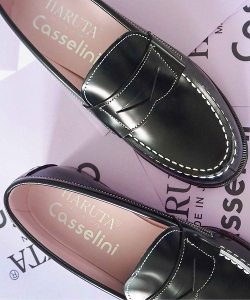 Casselini ローファー 「HARUTA×Casselini」コインローファー