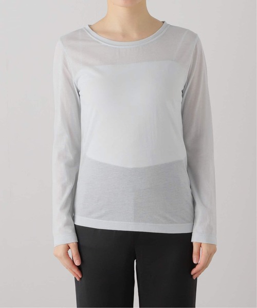 U by SPICK&SPAN tシャツ Tシャツ C/NYシアートップス