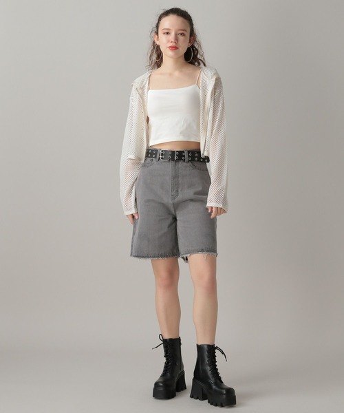 FOREVER21 パンツ デニム ジーンズ 「2024SS」デニムハーフ
