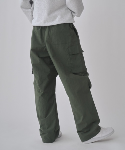 パンツ カーゴパンツ メンズ Nylon cargo para suit pants｜zozo｜16