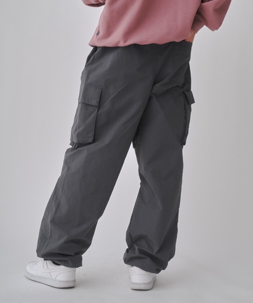 パンツ カーゴパンツ メンズ Nylon cargo para suit pants｜zozo｜22