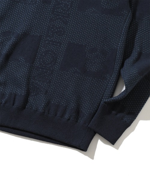 MARK&LONA（マークアンドロナ） セーター ニット Pave Mesh Vee Knit