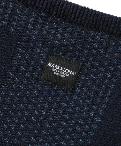 MARK&LONA（マークアンドロナ） セーター ニット Pave Mesh Vee Knit