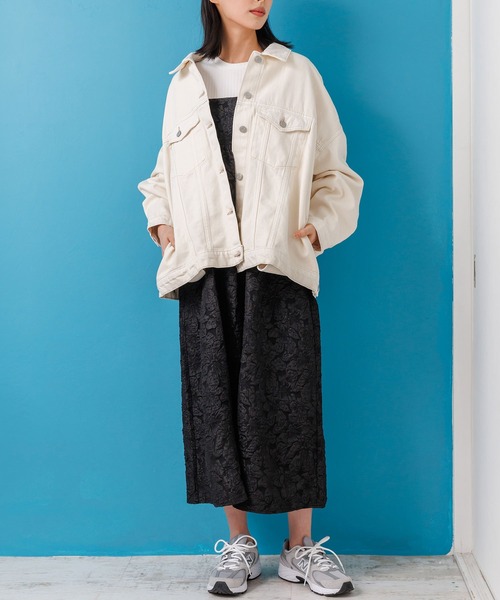 ⭐️売切御免⭐️インディゴ染め×刺し子デニム ダッフルコート　ビッグシルエット D E N I M – Tagged 