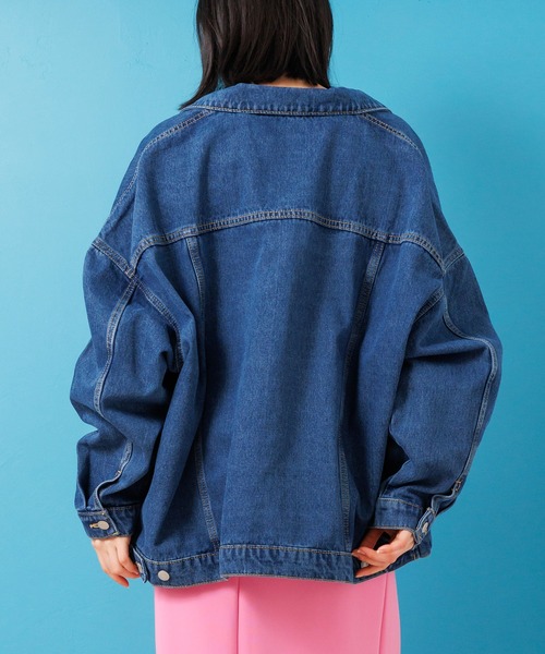 ⭐️売切御免⭐️インディゴ染め×刺し子デニム ダッフルコート　ビッグシルエット D E N I M – Tagged 