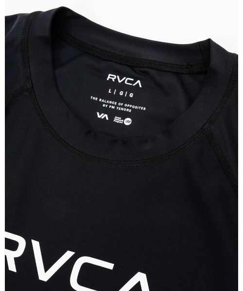 ルーカラッシュガード　Mサイズ　今期モデル7920円 RVCA 最短翌日配達 2024年夏新作 ルーカ ルカ スポーツ 半袖 T