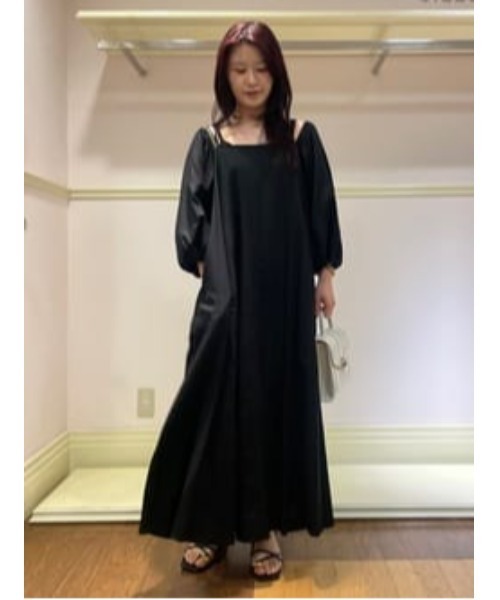 JILL STUART ワンピース ビッグフラワープリントワンピース