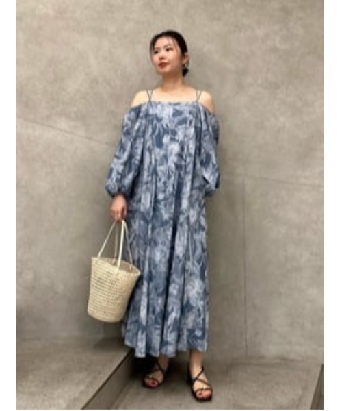 フラワープリントワンピース水着　ジル JILL by JILL STUART（ジルバイジルスチュアート）の「◇ビッグ