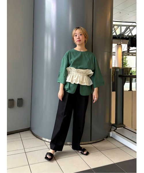 LAATO ブラウス シャツ slit pull over blouse レディース