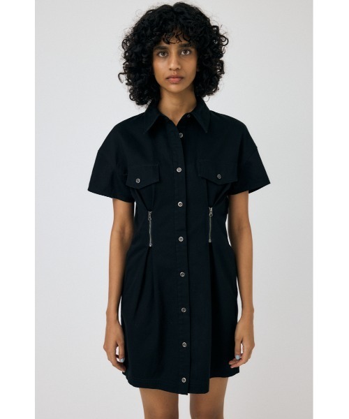 WAIST ZIP UP ドレス  moussy セール】WAIST ZIP UP ドレス（ワンピース）｜MOUSSY（マウジー