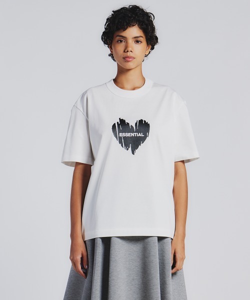 ESSENTIAL（DOUBLE STANDARD CLOTHING） tシャツ Tシャツ クラッシュ 