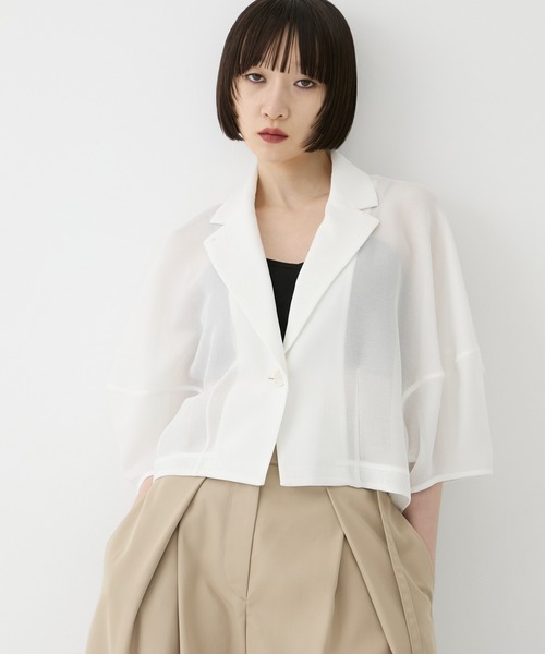 CLANE - 【新品・タグ付】CLANE LANTERN SLEEVE JACKET CLANE/クラネ】LANTERN SLEEVE JACKET/ランタンスリーブ
