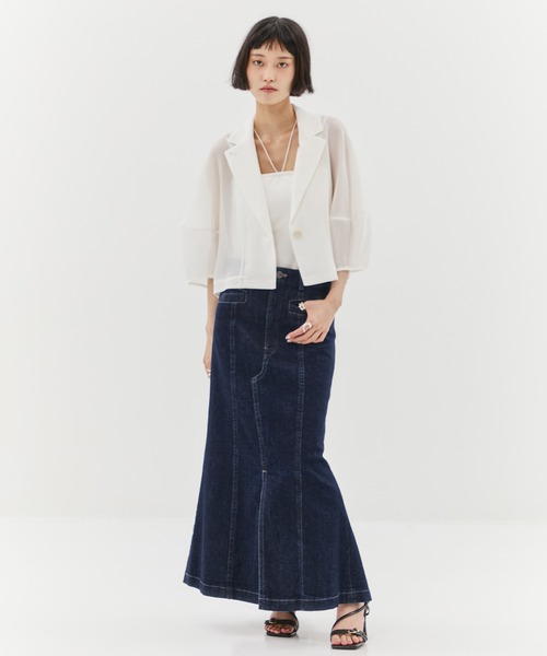 CLANE コート アウター 「CLANE/クラネ」MESH LANTERN JACKET