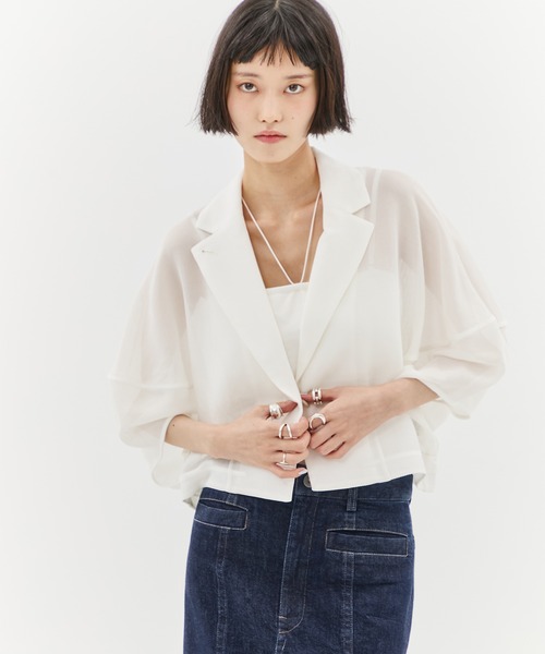CLANE コート アウター 「CLANE/クラネ」MESH LANTERN JACKET