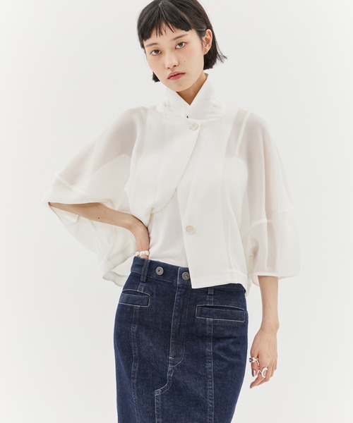 CLANE コート アウター 「CLANE/クラネ」MESH LANTERN JACKET