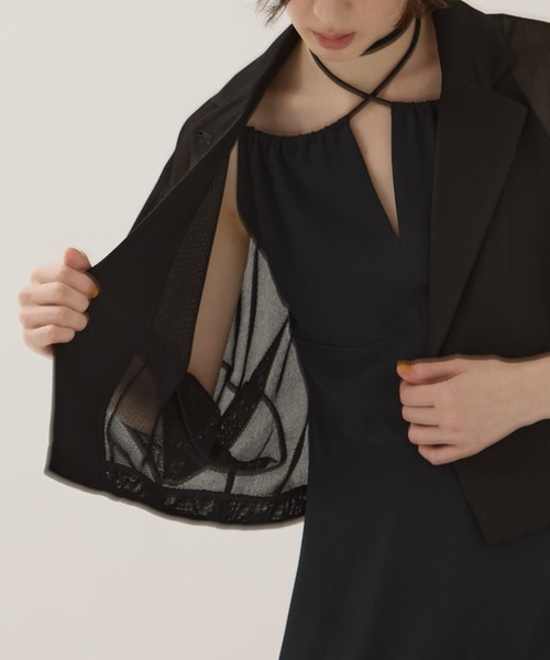 CLANE メッシュランタンジャケット　サイズ1 別注MESH LANTERN JACKET(1 WHITE): CLANE: WOMENS｜ STUDIOUS