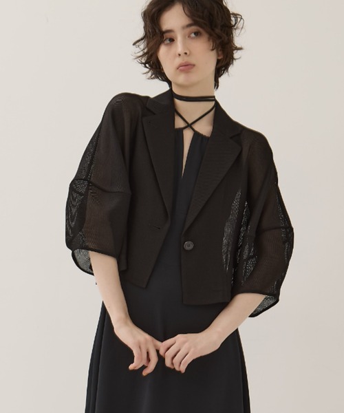 【お値下げしました】CLANE MESH LANTERN JACKET サイズ1 CLANE コート アウター 「CLANE/クラネ」MESH LANTERN JACKET