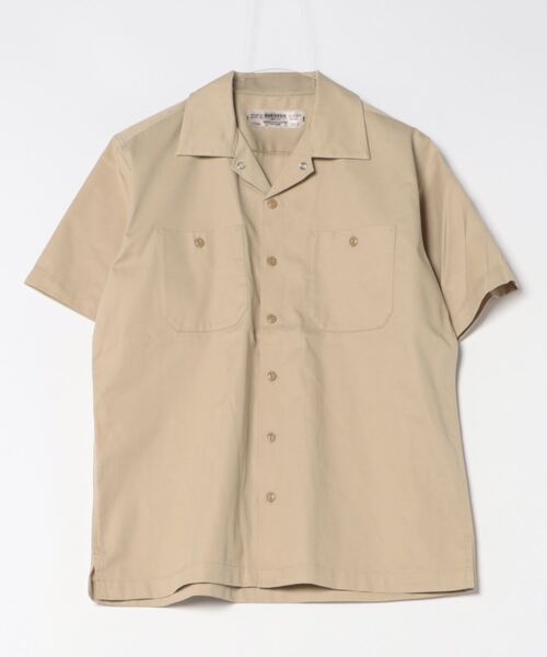 ブラウス シャツ 「HOUSTON」TC TWILL WORK SHIRT レディース メンズ HOUSTON ブラウス シャツ 「HOUSTON」TC TWILL WORK SHIRT