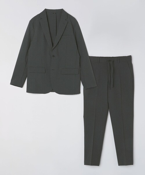 SHIPS ジャケット・パンツセット　麻　M SHIPS セットアップ SHIPS: SOLOTEX(R) メランジ 4WAY メンズ