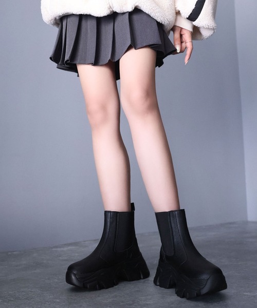 Java ブーツ 「JaVaジャバコラボ」足元からお洒落を楽しむ！厚底ソール