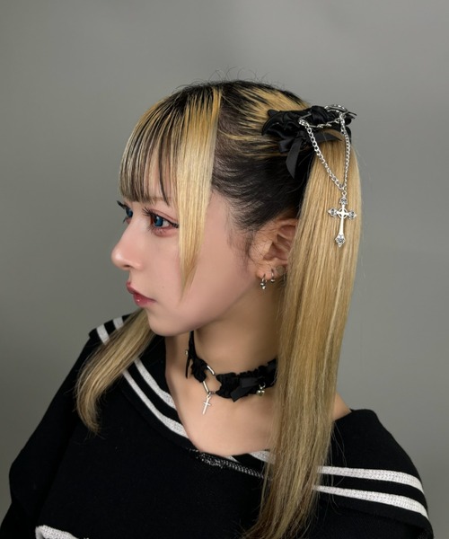 Amilige（アミリージュ） ヘアピン チェーン付ヘアクリップセット