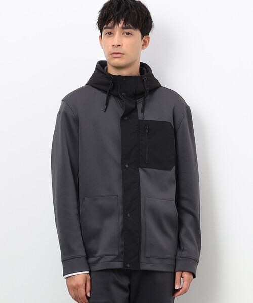 COMME CA ISM（コムサイズム） ブルゾン アウター ミリタリー デッキ