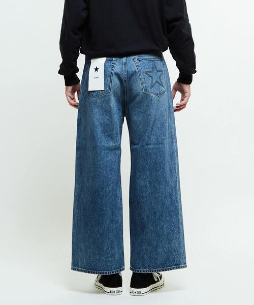 KURO ジーンズ デニム デニムパンツ 「KURO」WIDE DENIM PANTS