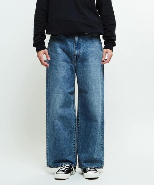 KURO ジーンズ デニム デニムパンツ 「KURO」WIDE DENIM PANTS