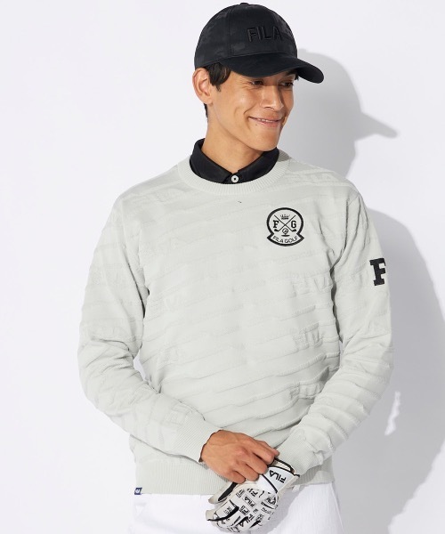 激安単価で セーター GOLF FILA ニット GOLF/フィラゴルフ」軽量 「FILA レディースウェア
