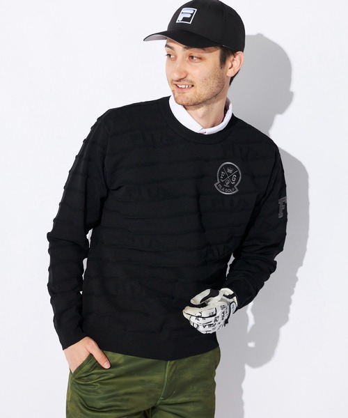 【特別送料無料！】 FILA GOLF セーター ニット 「FILA GOLF/フィラゴルフ」軽量 レディースウェア