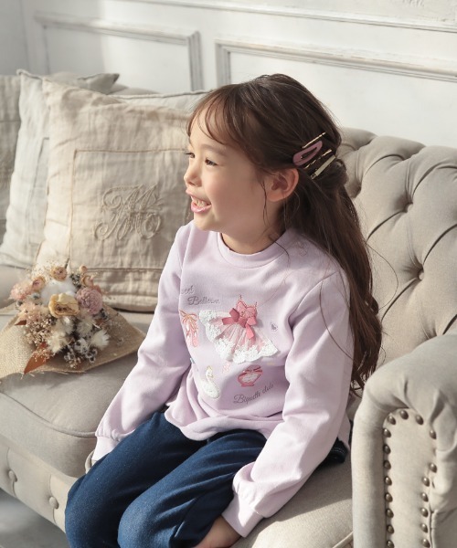Biquette Club ワンピース トレーナー キッズ 子供服 女の子